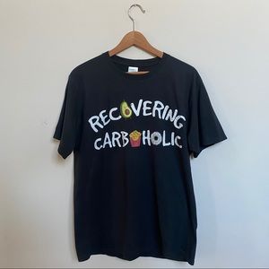 KETO Medium Black Graphic Tee Shirt unisex Spellout